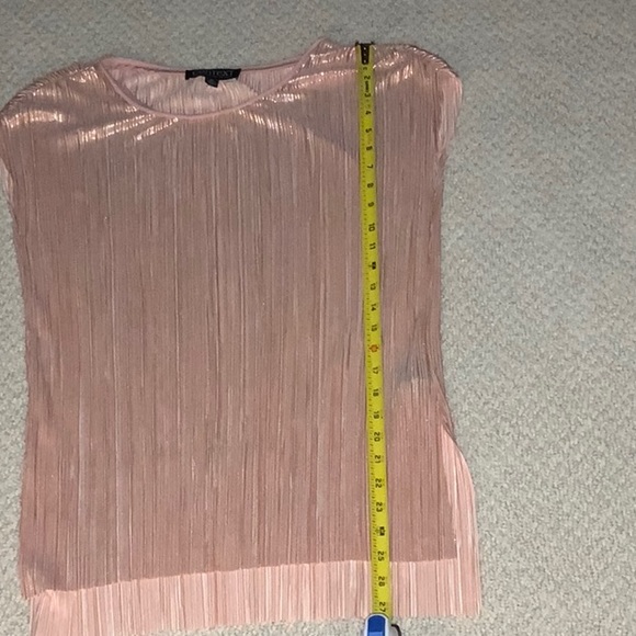 Context Exclusively At Lord And Taylor Plisse Pull-Over Top Size Small - Picture 13 of 14